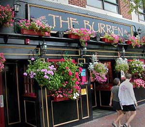 The Burren Pub facade